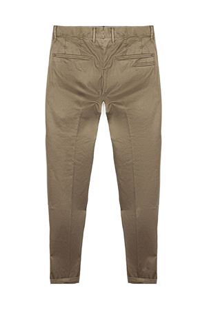 Green stretch cotton chinos INCOTEX | 16S1039664C519