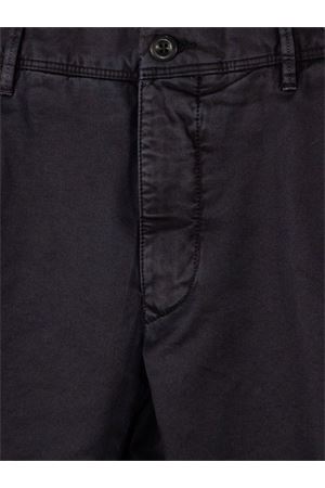 Dark blue stretch cotton chinos INCOTEX | 16S1039664C824