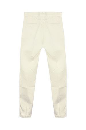 White cotton trousers INCOTEX | 18S1009664C401