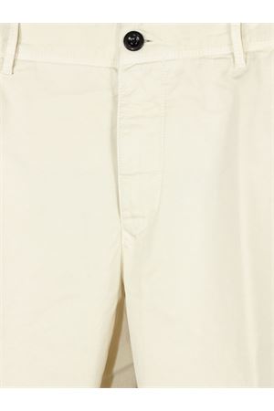 White cotton trousers INCOTEX | 18S1009664C401