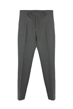 Grey virgin wool blend trousers INCOTEX | 1T009990464920