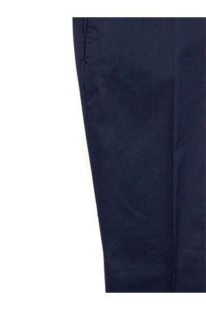 Pantalone in cotone elasticizzato blu INCOTEX | 1T009990468820