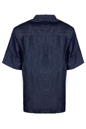 Denim blue linen shirt INLINUM | CIL14SS