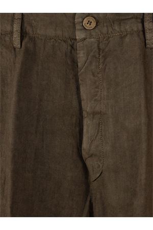 Green linen trousers INLINUM | CIL35MILITARYGREEN