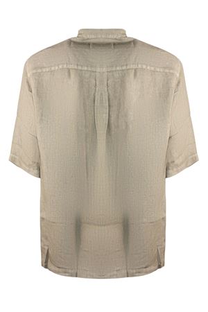 Brown linen shirt INLINUM | CIL47FANGO