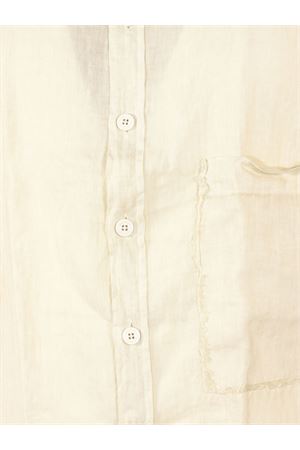 Beige linen shirt INLINUM | CIL47TORTORA