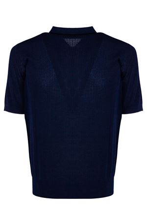 Polo in maglia di cotone blu KANGRA | 30231000038