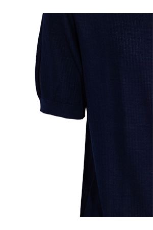Polo in maglia di cotone blu KANGRA | 30231000038