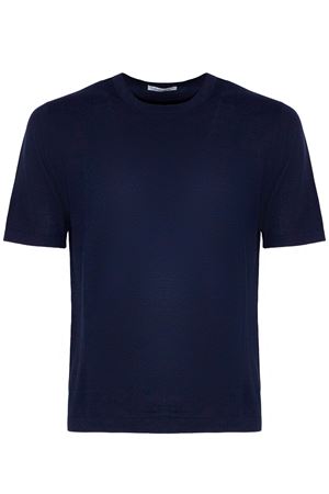 T-shirt in cotone blu KANGRA | 30282100038