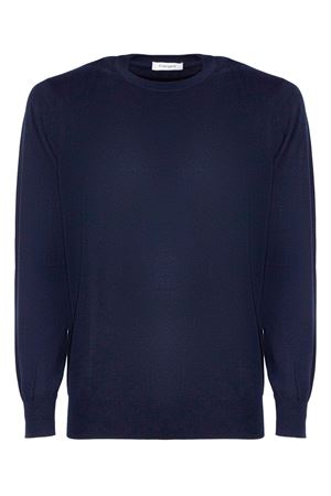 Maglia in cotone blu KANGRA | 30340100038