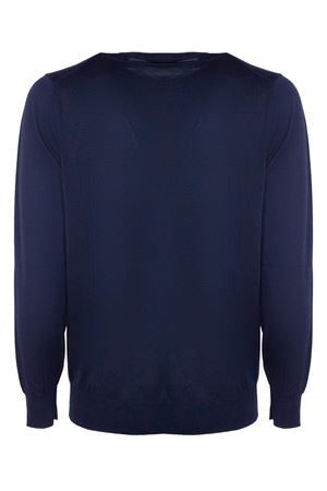 Maglia in cotone blu KANGRA | 30340100038