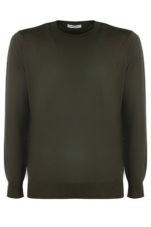 Maglia in cotone verde KANGRA | 30340100187