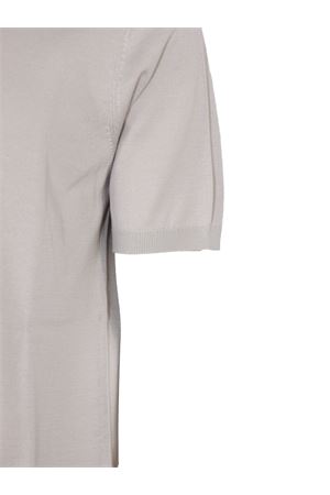 T-shirt in maglia di cotone beige KANGRA | 30342100154