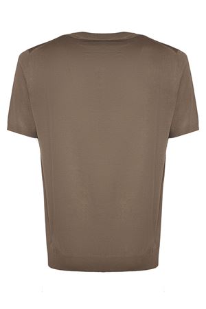 T-shirt in maglia di cotone marrone KANGRA | 30342100188