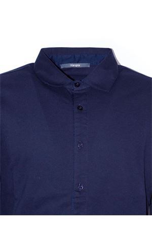 Polo in misto cotone blu KANGRA | 34003500038