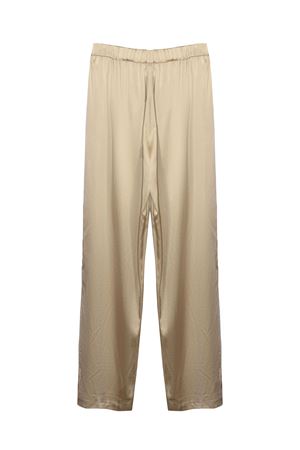 Beige silk trousers KANGRA | 35901500007