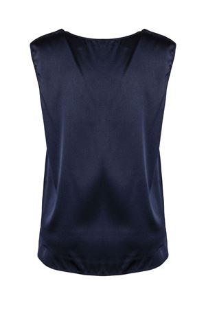Blue silk tank top KANGRA | 35903000148