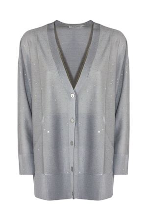 Oversized viscose cardigan KANGRA | 39020400817