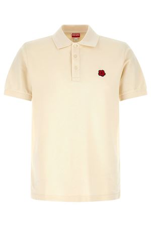 Beige cotton polo shirt KENZO | FF65PO1534PU03