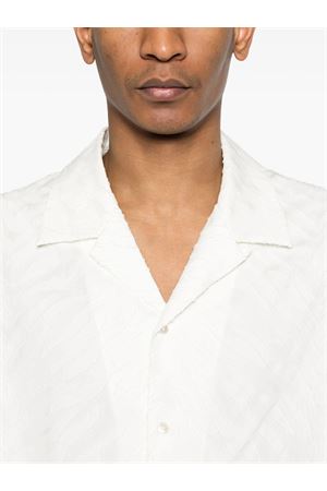 Camicia in cotone bianco KENZO | FG55CH1359JS02