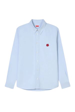 Boke Flower' embroidered casual shirt in cotton oxford KENZO | FG55CH4109LO63
