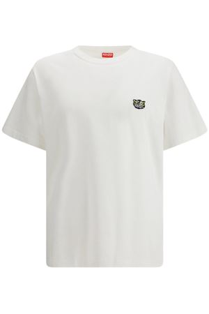KENZO Wild Tiger' embroidered T-shirt in cotton KENZO | FG55TS2054SG02