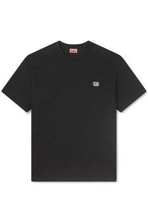 KENZO Wild Tiger' embroidered T-shirt in cotton KENZO | FG55TS2054SG99J