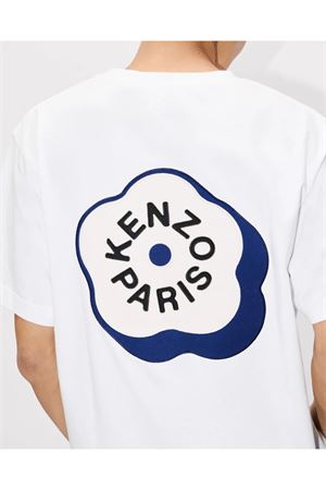 Boke Flower 2.0' embroidered oversized T-shirt in cotton KENZO | FG55TS4024SG01