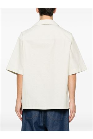 Camicia in cotone bianco opaco MARNI | CUMU0213X7UTC563JQN01