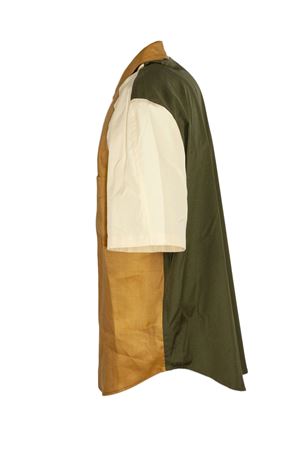 Camicia a maniche corte in ramie MARNI | CUMU0370QSUTR02700Y64