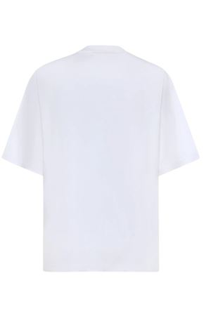 T-shirt in cotone bianco MARNI | HUMU0223S2USCY86LOW01
