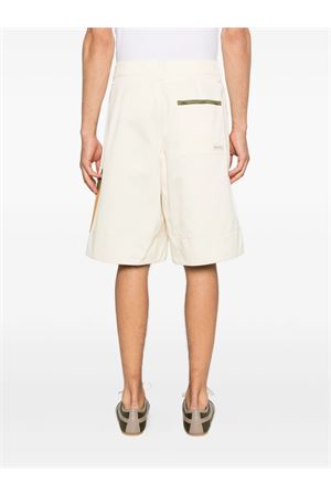 Bermuda cargo in cotone beige MARNI | PUMU0331QXUTC56700W13