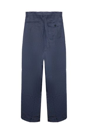 Pantaloni in lyocel blu scuro MARNI | PUMU0339A0UTVA7100B84