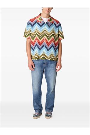 Camicia da bowling in viscosa MISSONI | BS26SJ01BW010QSM9Z2