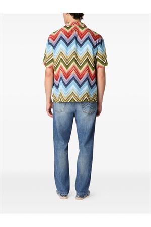 Camicia da bowling in viscosa MISSONI | BS26SJ01BW010QSM9Z2