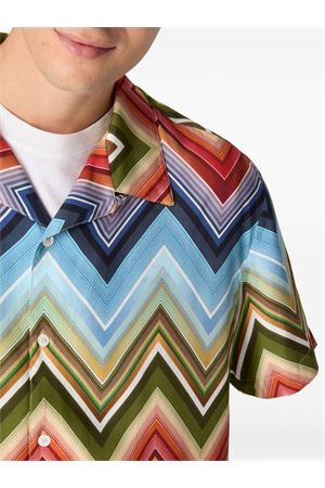 Camicia da bowling in viscosa MISSONI | BS26SJ01BW010QSM9Z2