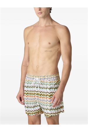 Costume da bagno con motivo a zigzag MISSONI | BS26SP00BW010JSM9YY