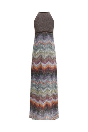 Abito lungo in maglia zig zag greca MISSONI | DS26SG05BC005YS72P0