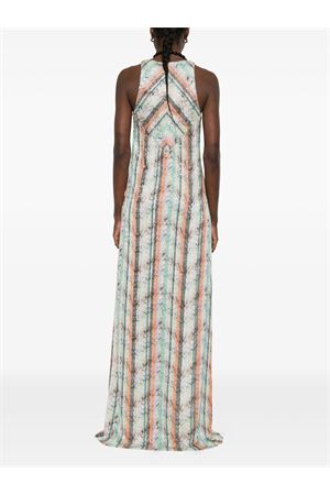 Abito lungo in maglia zig zag greca MISSONI | DS26SG0PBC005ZS01K3