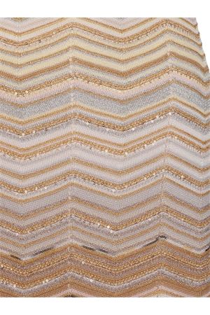Abito lungo monospalla con motivo a chevron MISSONI | DS26SG1GBK01H9SM9ZU