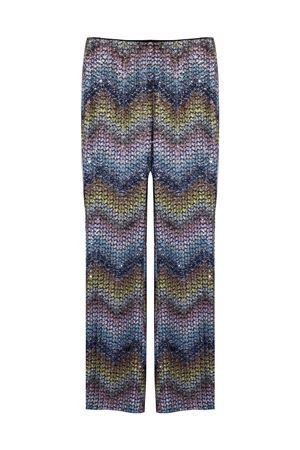 Pantalone in viscosa lamé MISSONI | DS26SI0GBC0065SMSNS