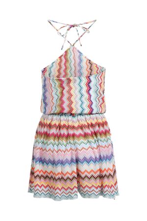 Tuta corta in viscosa lamé MISSONI | MC26SG02BR014FSM9WV