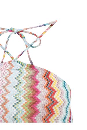 Tuta corta in viscosa lamé MISSONI | MC26SG02BR014FSM9WV