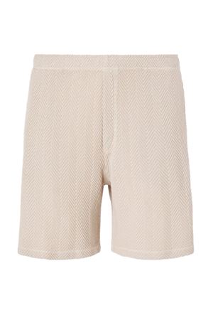 Bermuda in cotone e viscosa beige MISSONI | US26SI03BR014P40210