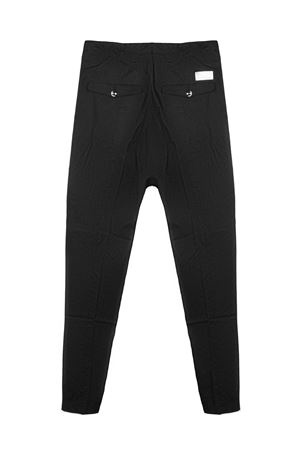 Pantaloni in misto cotone leggeri neri NINEINTHEMORNING | CR95MIRCONERO
