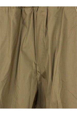 Pantaloni in misto cotone leggeri verde oliva NINEINTHEMORNING | CR95MIRCOOLIVA
