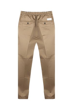 Pantaloni in cotone beige NINEINTHEMORNING | ETH10BETHANTORTORA