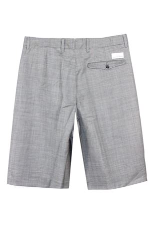 Bermuda in misto lana grigio NINEINTHEMORNING | ODE02ODELLIRON