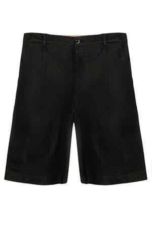Pantaloncini in cotone nero NINEINTHEMORNING | ODE03ODELLNERO