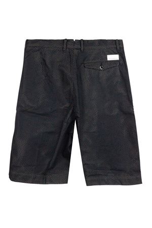 Pantaloncini in cotone nero NINEINTHEMORNING | ODE03ODELLNERO